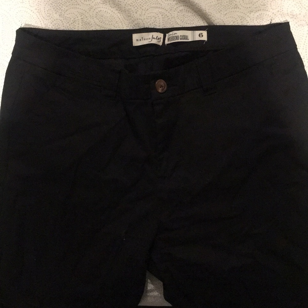 maison jules capri pants size 6